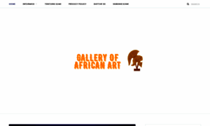 Galleryofafricanart.org thumbnail