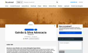 Galvaoesilvaadvocacia.jusbrasil.com.br thumbnail