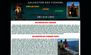 Galvestonbayfishing.com thumbnail
