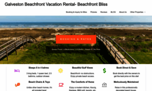 Galvestonbeachfrontvacationrental.com thumbnail