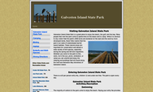 Galvestonislandstatepark.org thumbnail