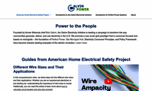 Galvinpower.org thumbnail