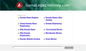 Gamalegaldirectory.com thumbnail