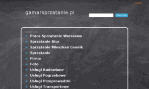 Gamarsprzatanie.pl thumbnail