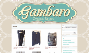 Gambaroboutique.com thumbnail