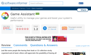 Game-assistant.software.informer.com thumbnail