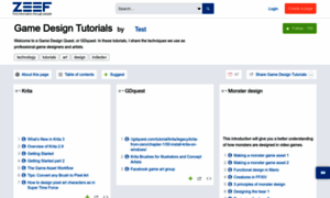 Game-design-tutorials.zeef.com thumbnail