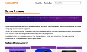 Gameanswer.net thumbnail