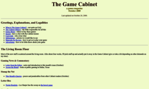 Gamecabinet.com thumbnail
