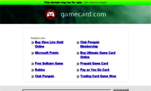 Gamecard.com thumbnail