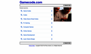 Gamecode.com thumbnail