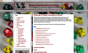 Gameconventioncentral.com thumbnail