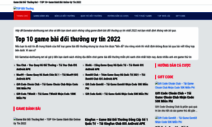 Gamedanhbaidoithuong.net thumbnail