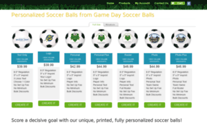 Gamedaysoccerballs.com thumbnail