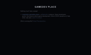 Gamedev.place thumbnail
