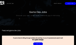 Gamedevjobs.io thumbnail