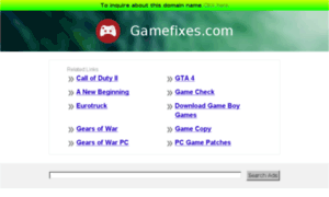 Gamefixes.com thumbnail