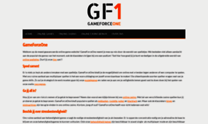 Gameforceone.be thumbnail
