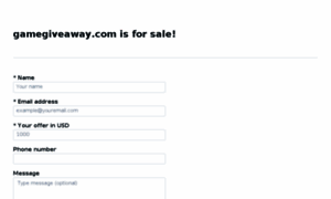 Gamegiveaway.com thumbnail