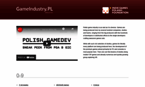 Gameindustry.pl thumbnail