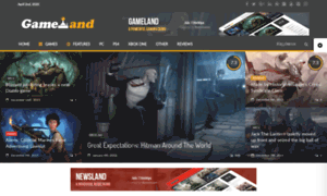 Gameland.newsthemes.info thumbnail