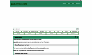 Gamelytic.com.dnstree.com thumbnail
