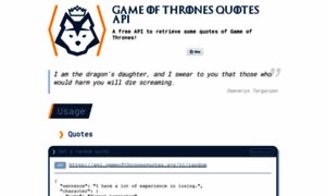 Gameofthronesquotes.xyz thumbnail