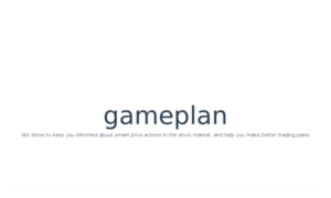 Gameplan.xyz thumbnail