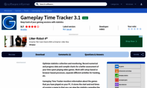 Gameplay-time-tracker.software.informer.com thumbnail