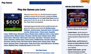 Gameplaylove.com thumbnail