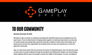 Gameplayspace.com thumbnail