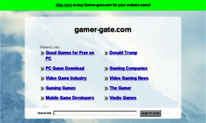 Gamer-gate.com thumbnail