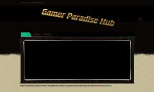 Gamer-paradisehub.weebly.com thumbnail