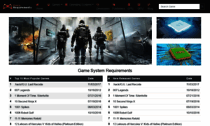 Gamerequirementslab.com thumbnail