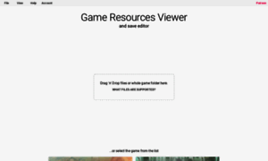 Gameresourcesviewer.ru thumbnail