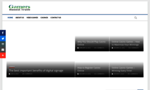 Gamershonesttruth.com thumbnail