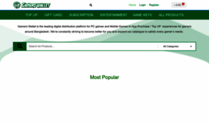 Gamerswallet.com.bd thumbnail