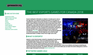 Gamesector.org thumbnail