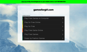 Gamesforgirl.com thumbnail
