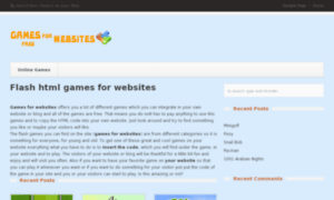 Gamesforwebsites.net thumbnail