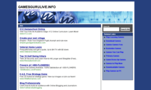 Gamesgurulive.info thumbnail