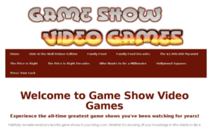 Gameshowvideogames.com thumbnail