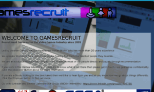 Gamesrecruit.co.uk thumbnail