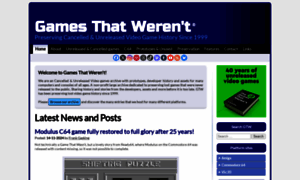 Gamesthatwerent.com thumbnail