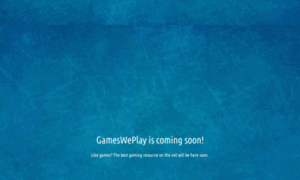 Gamesweplay.com thumbnail