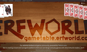 Gametable.erfworld.com thumbnail