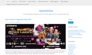 Gametiime.com thumbnail