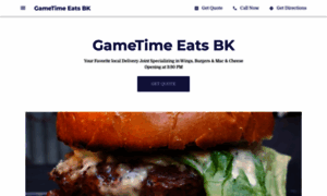 Gametime-eats-bk.business.site thumbnail