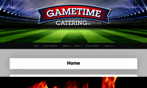 Gametimecatering.com thumbnail