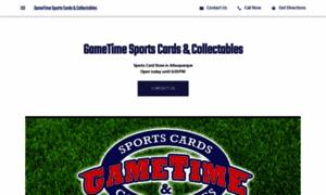 Gametimesportscardscollectables.com thumbnail